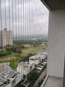 Balcony invisible grill pune 